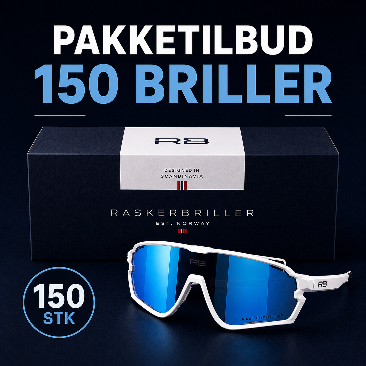 Pakktilbud 150stk