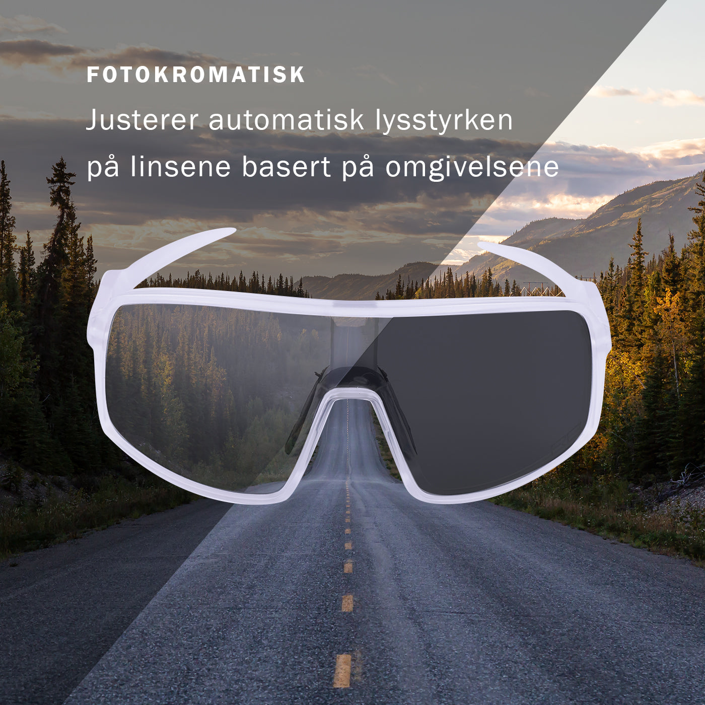 Ace QLENS Fotokromatisk Linse