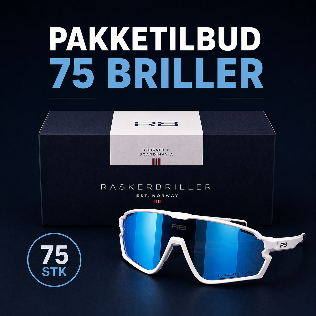 Pakktilbud 75stk