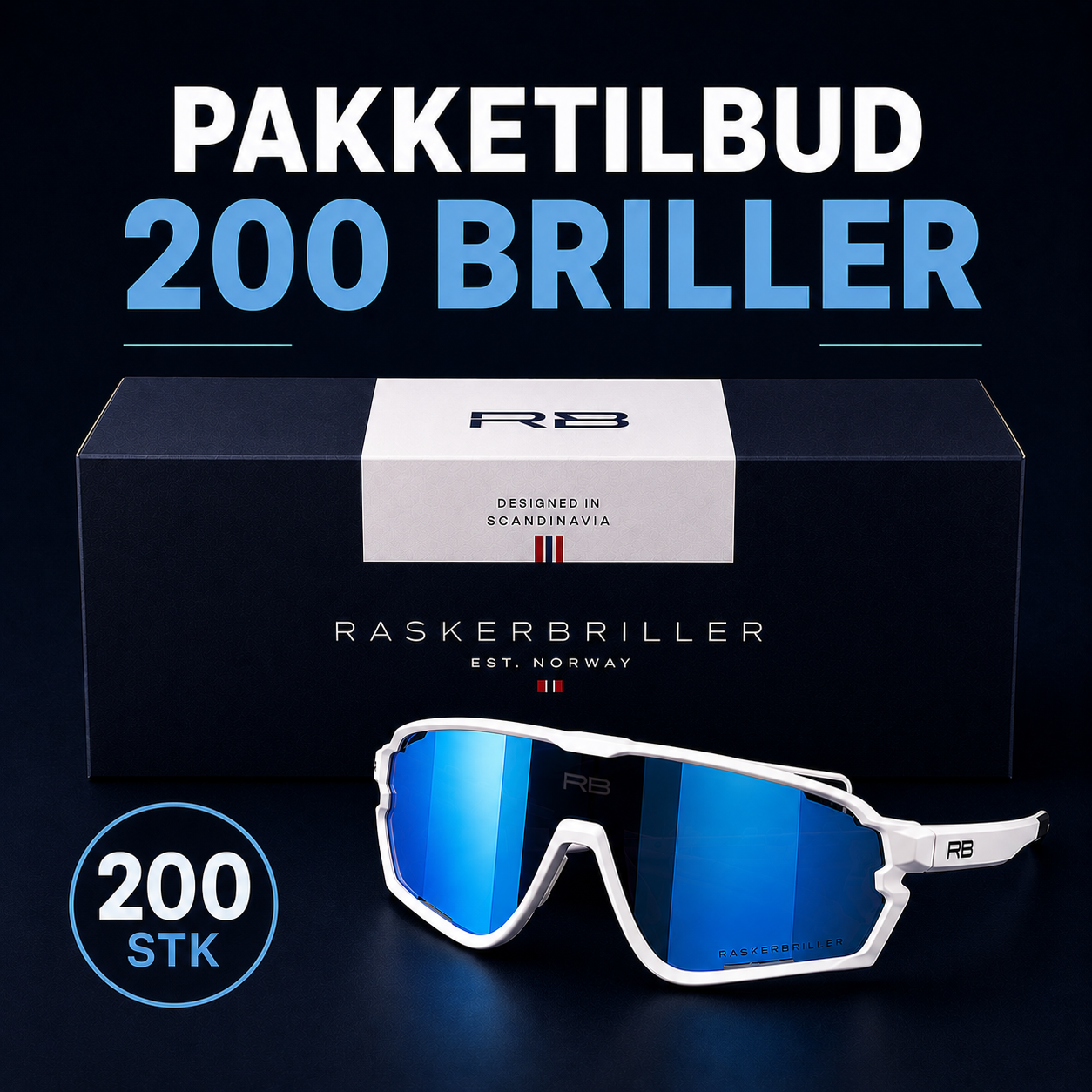 Pakktilbud 200stk