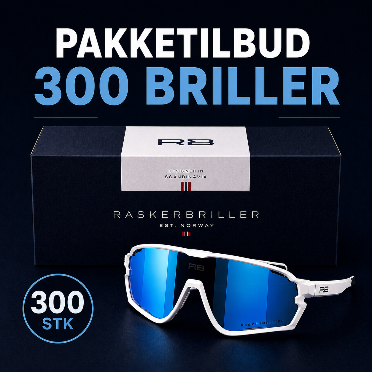 Pakktilbud 300stk